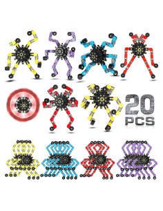 Spinner de Dedo Mecánico Charniol 20 Pcs Alivio Estrés