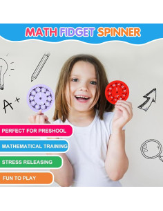 Spinner Matemático Chengdu 9 Piezas Juguete Educativo 2