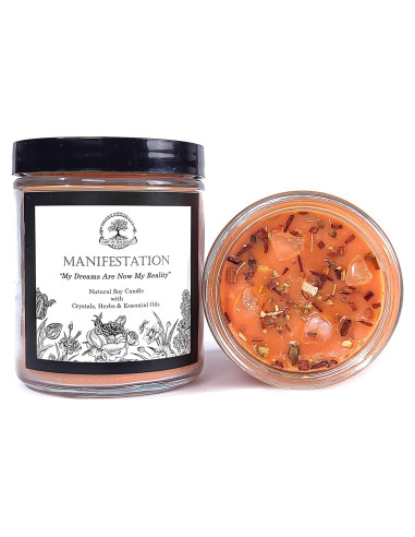 Vela de Manifestación 255 g Art of the Root Cera Soja