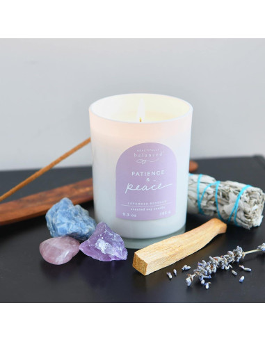 Vela Aromatizada Bellamente Equilibrada Paciencia + Paz 263 g