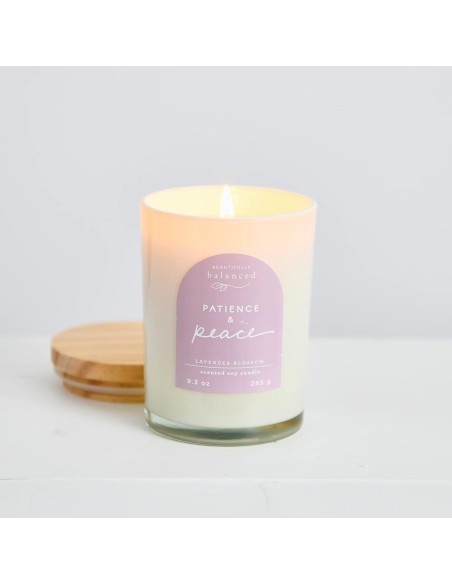 Vela Aromatizada Bellamente Equilibrada Paciencia + Paz 263 g
