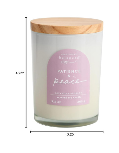 Vela Aromatizada Bellamente Equilibrada Paciencia + Paz 263 g