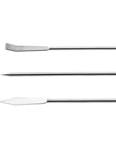 Set de Cucharas de Muestreo Micro Maxmoral Acero Inoxidable 4 Pzas 2