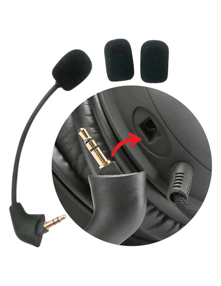 Micrófono de Reemplazo HyperX Cloud - Cancelación de Ruido