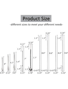 Juego de 15 Piezas de Espátula Acero Inoxidable Laboratorio 2