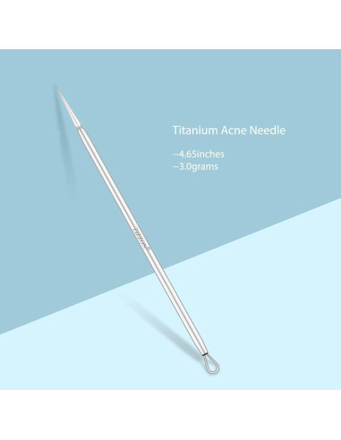 Aguja de Lanceta ZIZZON de Titanio para Espinillas 12cm