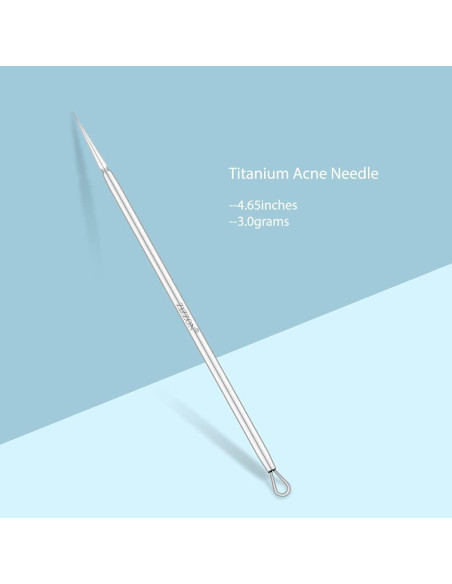 Aguja de Lanceta ZIZZON de Titanio para Espinillas 12cm