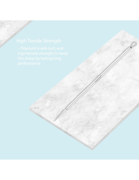 Aguja de Lanceta ZIZZON de Titanio para Espinillas 12cm