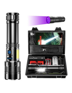 Linterna Recargable Shadowhawk S1670 2000 Lúmenes 30W LED