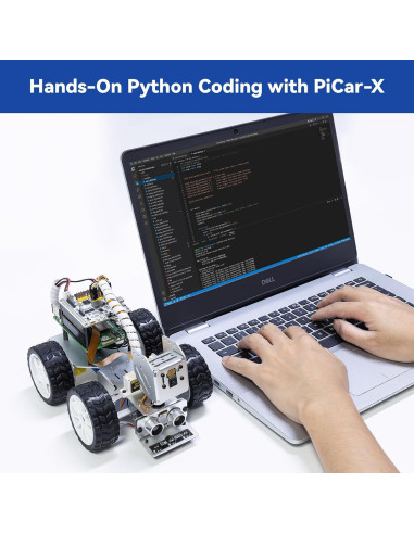 Kit Coche Robot AI SunFounder PiCar-X para Raspberry Pi