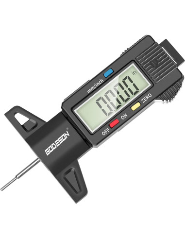 Medidor Digital de Profundidad de Neumáticos GODESON - Solar