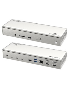 Dock Thunderbolt 4 Wavlink 15-en-1 Carga 100W 4K Cuádruple