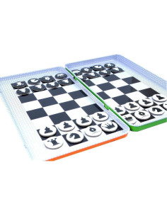 Juego de Ajedrez Magnético La Vaca Púrpura - Portátil 19.3 cm 2