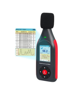 Medidor de Decibelios Digital DANOPLUS DP-441 43,000 Registros