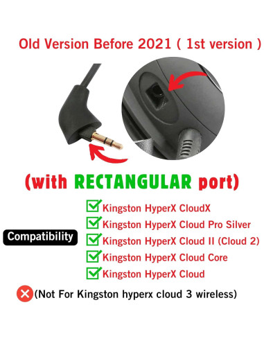 Micrófono de Reemplazo HyperX Cloud - Cancelación de Ruido