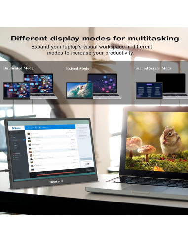 Monitor Portátil 14" FHD 1920x1200 Touchscreen Akntzcs