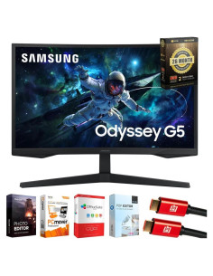 Monitor Curvo QHD 1000R Samsung Odyssey G55C 27" 165Hz