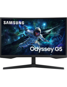 Monitor Curvo QHD 1000R Samsung Odyssey G55C 27" 165Hz 2