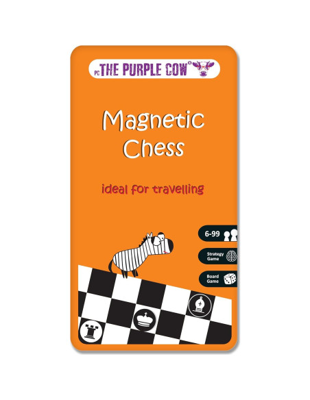 Juego de Ajedrez Magnético La Vaca Púrpura - Portátil 19.3 cm Juego de Ajedrez Magnético La Vaca Púrpura - Portátil 19.3 cm