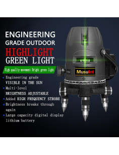 Nivel Láser Verde Genérico 5 Líneas Autonivelante 360 2