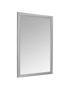 Espejo de Pared Rectangular Amazon Basics 61x91 cm Níquel