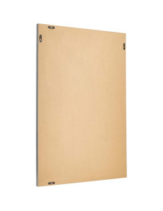 Espejo de Pared Rectangular Amazon Basics 61x91 cm Níquel 2