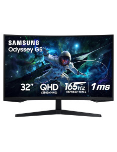 Monitor Curvo para Juegos Samsung Odyssey G55C 32" QHD 165Hz