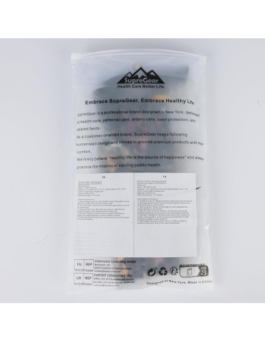 Bastón Plegable Supregear Ajustable 83.8-94 cm Antideslizante