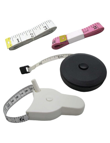 Cinta Métrica Retráctil Gadgetime - Paquete de 4 Unidades