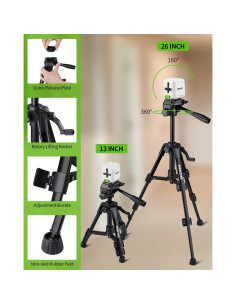 Nivel Láser Autonivelante Firecore G20 Verde con Trípode 2