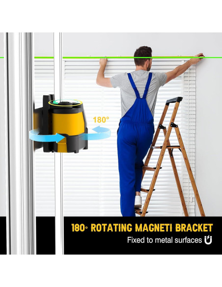 Nivel Láser Autonivelante IKOVWUK MV-02 Verde 1200 mAh