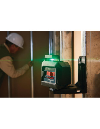 Láser de Línea Cruzada Bosch GLL50-40G Autonivelante 360 Verde
