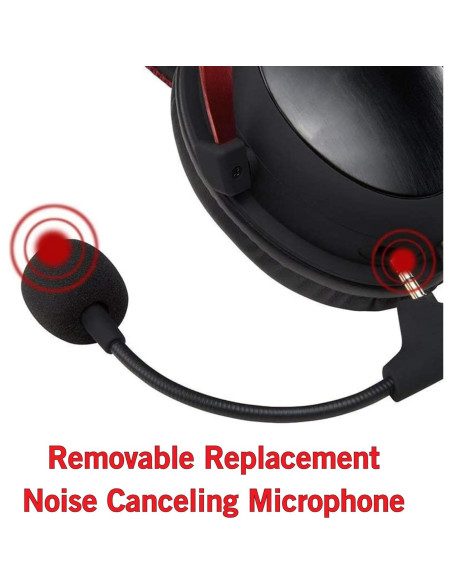 Micrófono de Reemplazo HyperX Cloud - Cancelación de Ruido