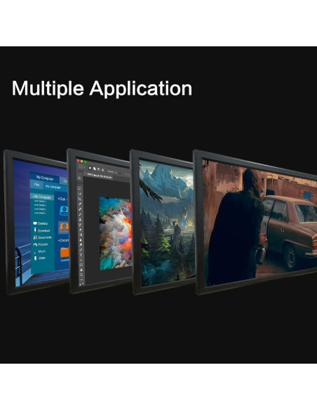 Monitor de 19" LED HD 1440x900 con altavoces y VESA