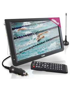 Televisor Portátil Rywob 30.48cm Batería ATSC HDMI USB