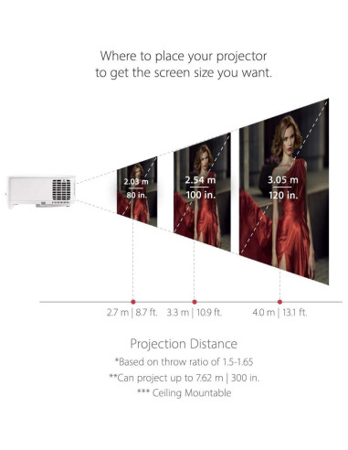 Proyector ViewSonic PX701-4K UHD 3200 lúmenes 240Hz