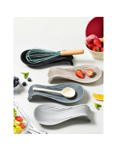 Soporte de Cuchara de Silicona IYOOH Antideslizante 12x6.5 cm