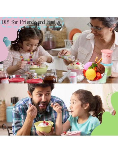 Paquete de 4 Recipientes Ninja 16oz para Helado NC300