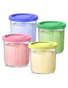 Recipientes Ninja Creamy 16oz Swantiara - Paquete de 4