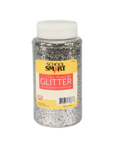 Brillo de Manualidades Plata Escuela Inteligente 0.45 kg