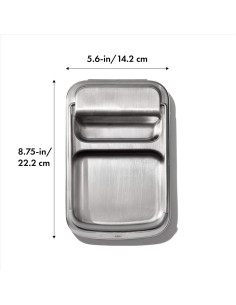 Soporte para cuchara OXO Good Grips acero inoxidable 14,5x22cm 2