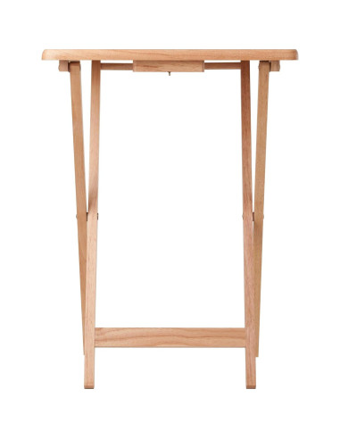 Juego de Mesas de Aperitivos Winsome Alex 2 Piezas Natural