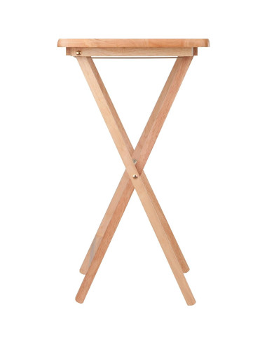 Juego de Mesas de Aperitivos Winsome Alex 2 Piezas Natural