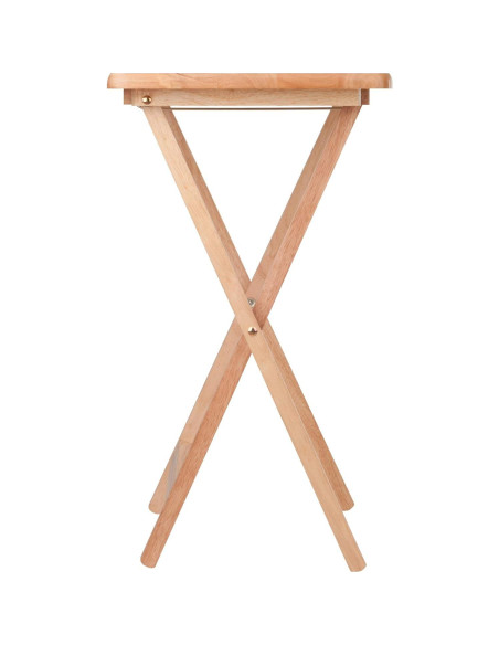 Juego de Mesas de Aperitivos Winsome Alex 2 Piezas Natural