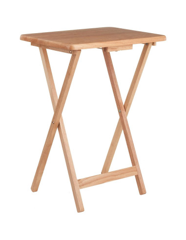 Juego de Mesas de Aperitivos Winsome Alex 2 Piezas Natural