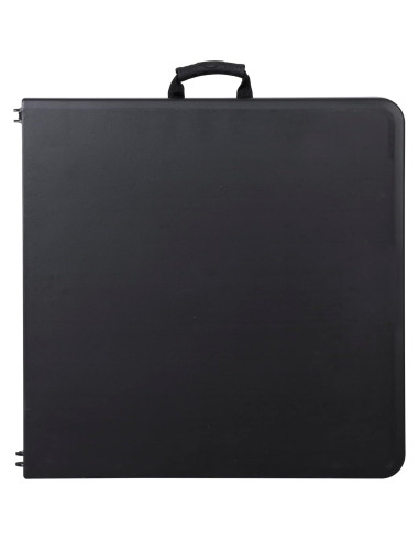 Mesa Plegable Saicool 4FT Negra para Eventos y Picnic