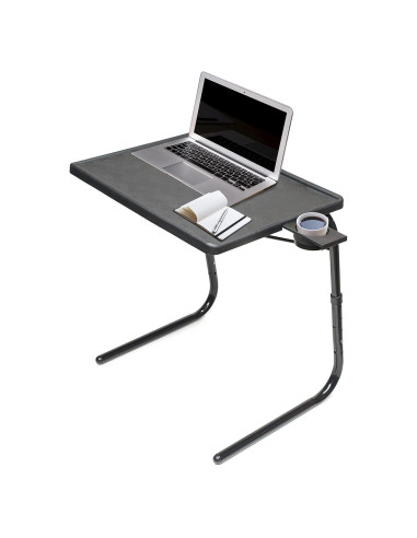 Mesa de TV Plegable Mesa-Mate II Ajustable Negra