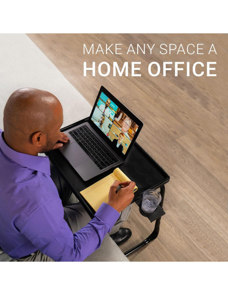 Mesa de TV Plegable Mesa-Mate II Ajustable Negra