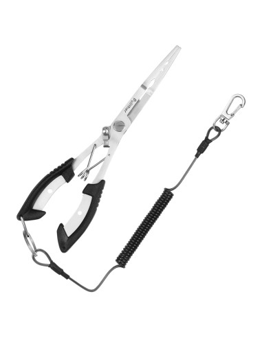 Alicates de Pesca Pullther Fishing Punta de Aguja Acero Inoxidable
