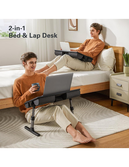 Escritorio de Cama Plegable HUANUO HNLD19 Ajustable